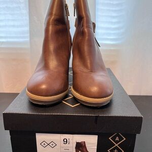 Women's A+ Style Melody, Color Cognac Ankle Boots (Aldo x Target collab A+)